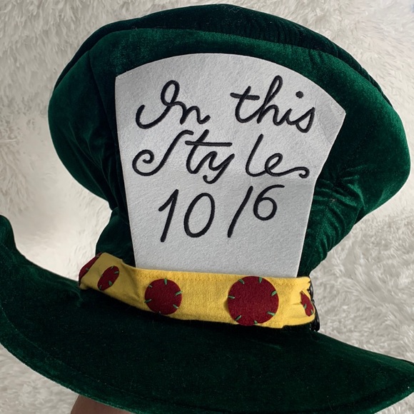 Other - Mad Hatter Velvet Large Hat